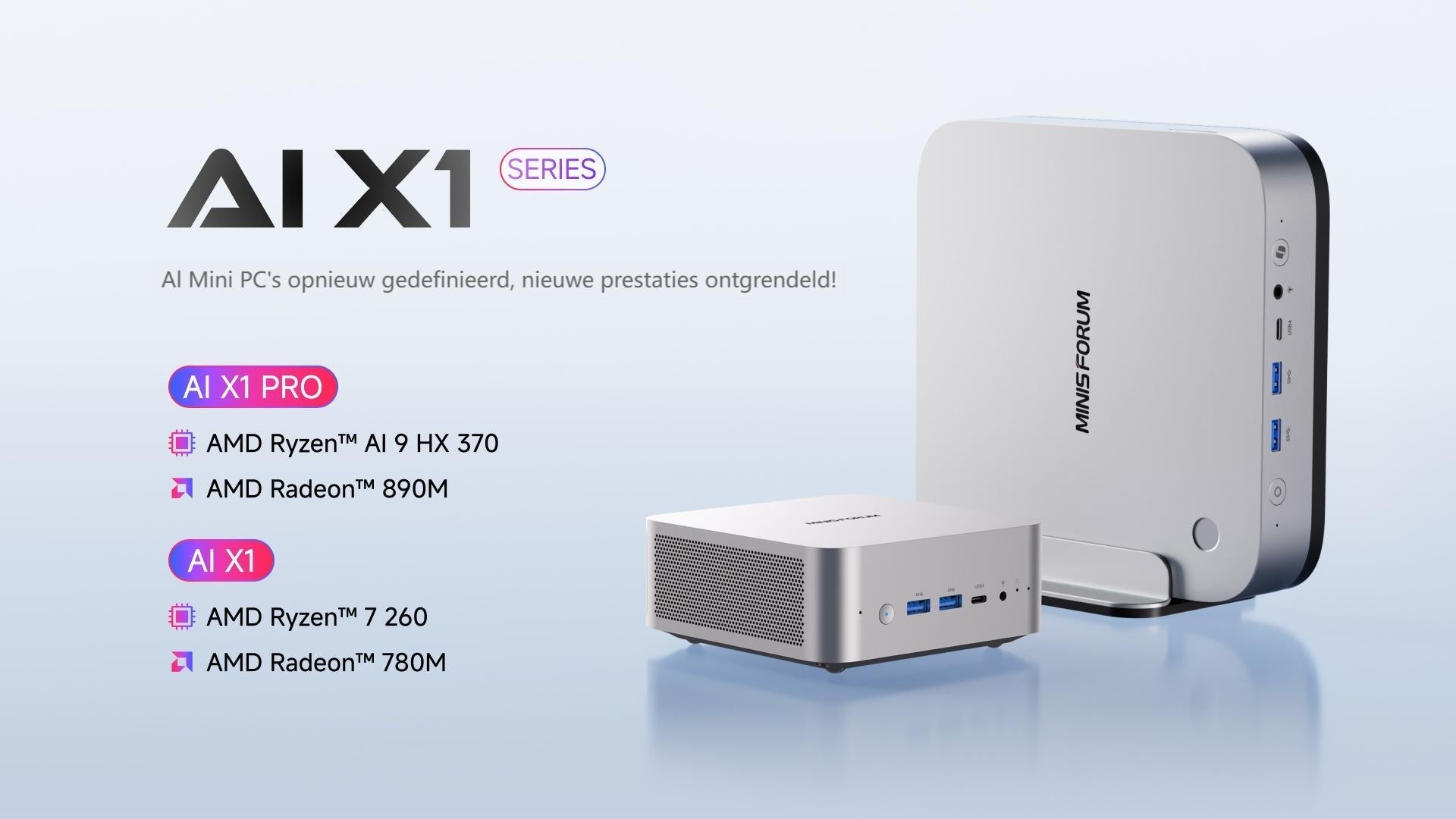 Minisforum AI X1 Pro en AI X1, welke moet je kopen?